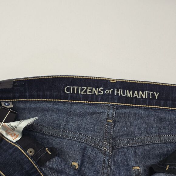 Citizens of Humanity Ava low rise straight leg medium blue size 27 - Picture 4 of 8